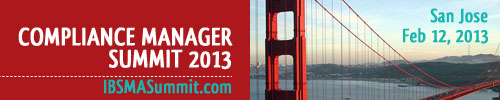 Compliance Manager Summit 2013